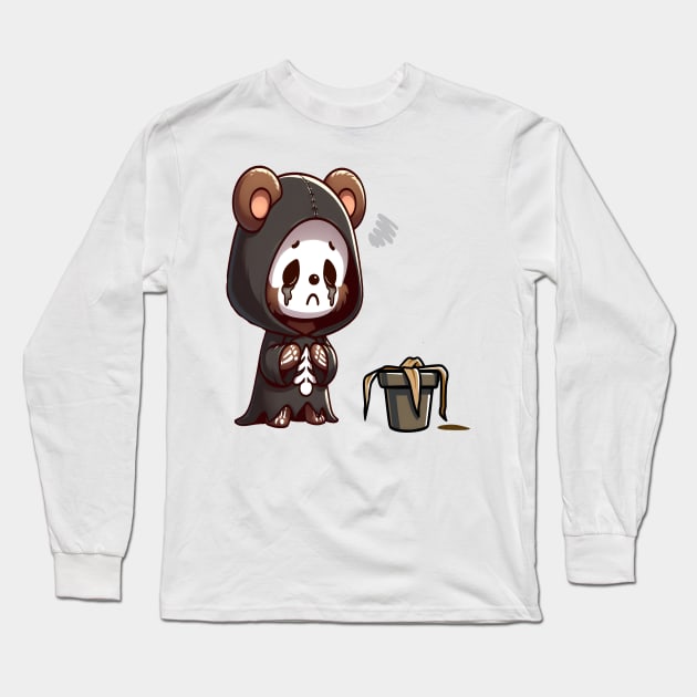 Cute Bear I Still Can't Take Care Of My Plants Long Sleeve T-Shirt by Teddy Club